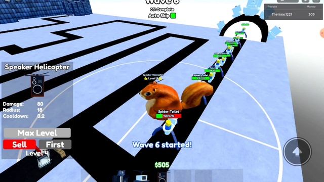 *NEW* Speaker Helicopter Tower (Roblox Toilet Tower Defense) смотреть онлайн