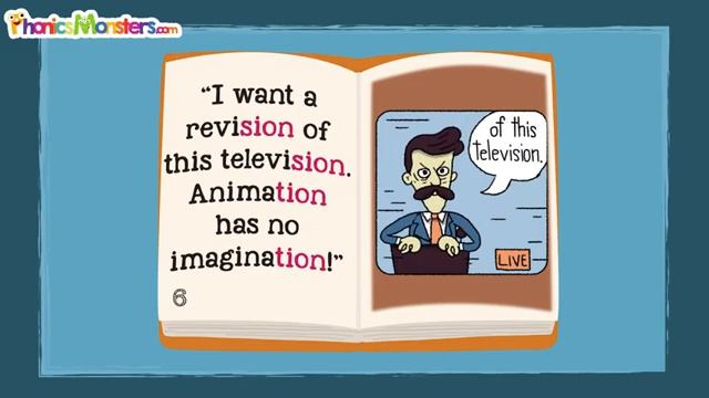 Level 4 Video 114 /tion / sion / cian/ Story PhonicsMonsters.com смотреть онлайн