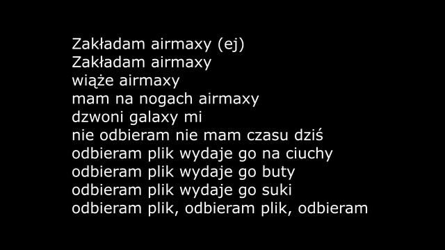 [TEKST] Cheatz - airmaxy ft.Salvador смотреть онлайн