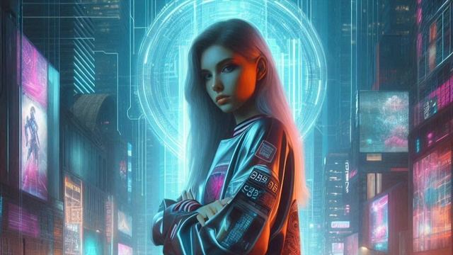 Neon Future Synthwave Lost in the City смотреть онлайн