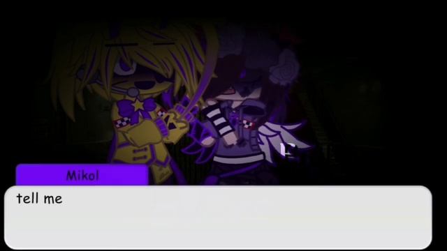 If Glitchtrap Separeted Michael And Karma/his Insane Side || Pt 1/? || OG? || My AU || FNAF || Gc