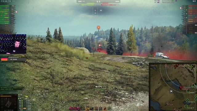 E 50 Ausf. M – Уничтожаем врага с 8500 уроном Запись со Стрима #E50M #Урон #Победа