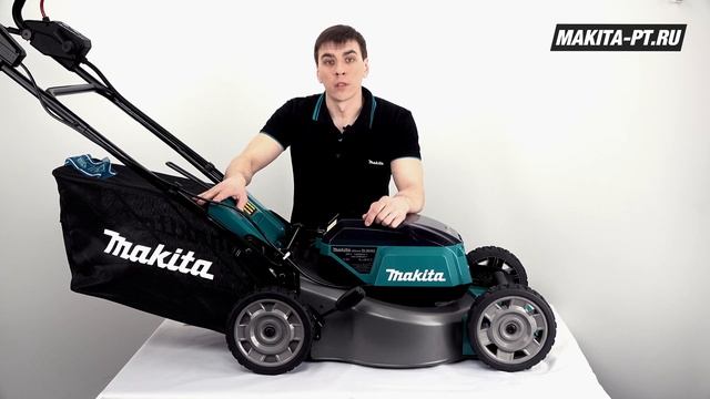 Makita DLM462 Новинка 2021!!! ТЕПЕРЬ САМОХОДНАЯ!!! Аккумуляторная газонокосилка от Макита смотреть онлайн