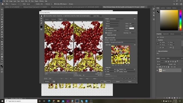 Amazon Merch - Easy PNG File Size Reduction In Photoshop смотреть онлайн