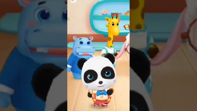 little baby panda school bus | school bus #cartoon #youtubeshorts #gameshorts смотреть онлайн