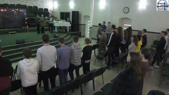 Моя молитва нехай лине, общее пение 23.02.2022 New Step ц. Вифания смотреть онлайн
