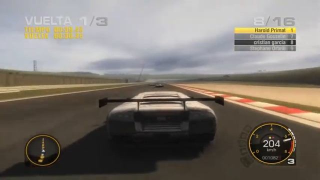 GRID Lamborghini Murcielago Istanbul Park max settings смотреть онлайн