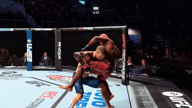 TJ DILLASHAW vs MANEL KAPE, UFC 5 смотреть онлайн