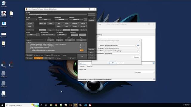 11. Ransomware analysis with Ghidra and x64dbg 3. Lab Legion ransomware 2 Finding main смотреть онлайн