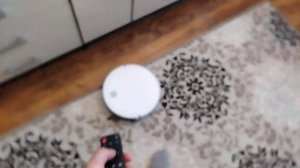 Ручной режим работы робота пылесоса (режим тетриса😁) !!!! (MIDEA VCR04W)