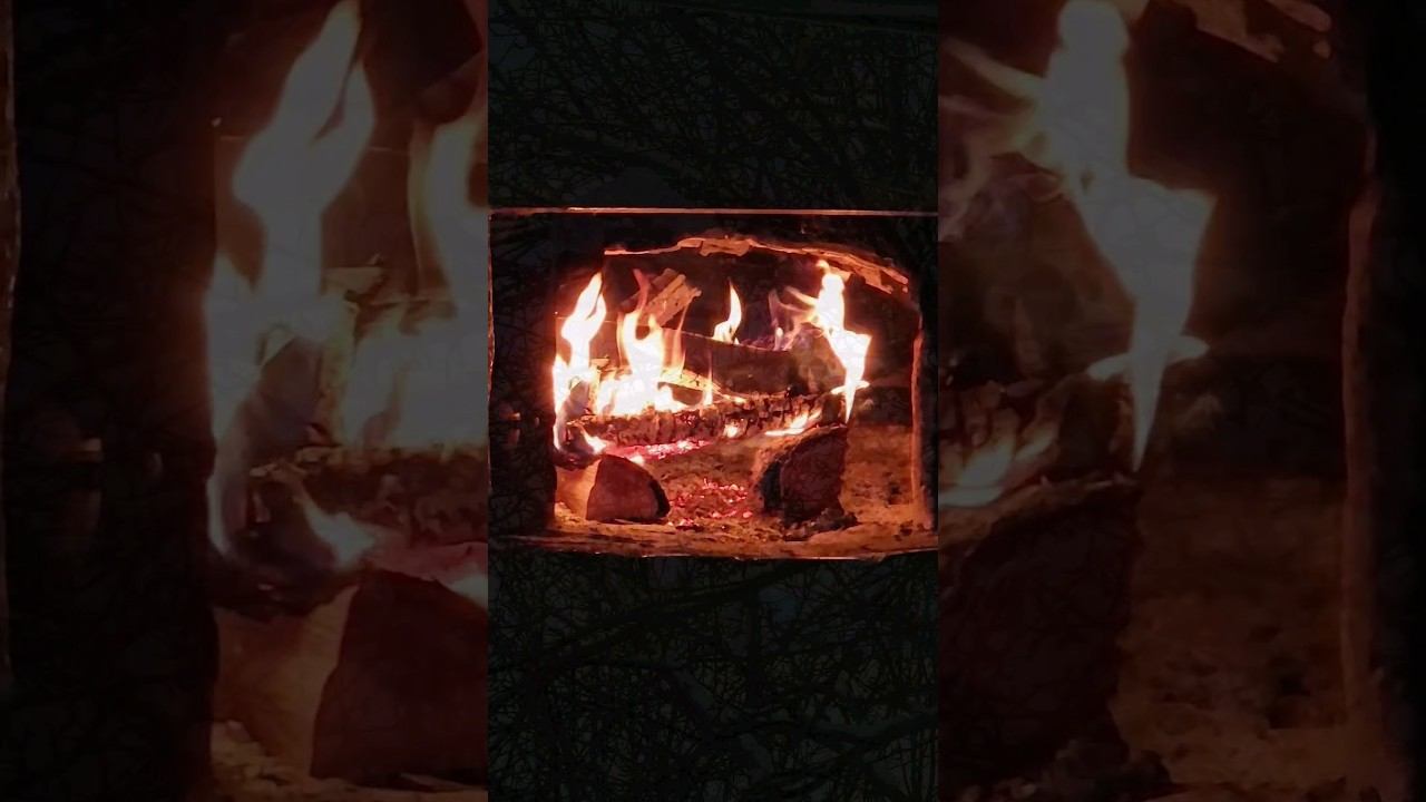 Снегири и печка️ #домиквдеревне #изгородавдеревню #русскаяпечь #дом смотреть онлайн