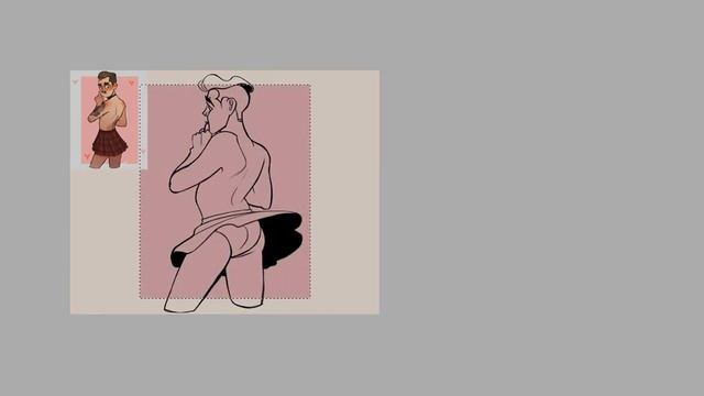Юлик в юбке | SPEEDPAINT смотреть онлайн