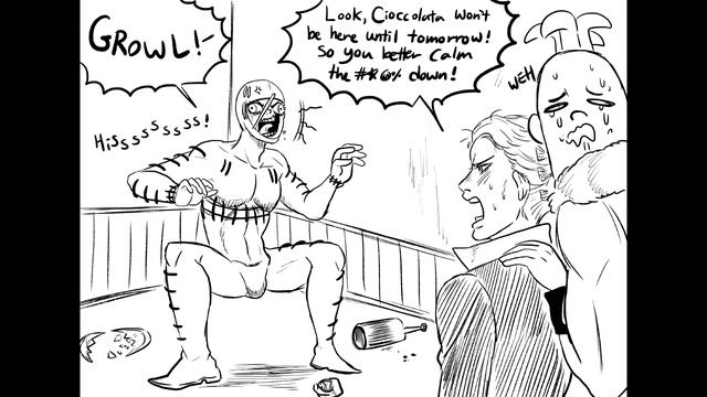 JoJo Comic Dub- Secco Sitting смотреть онлайн