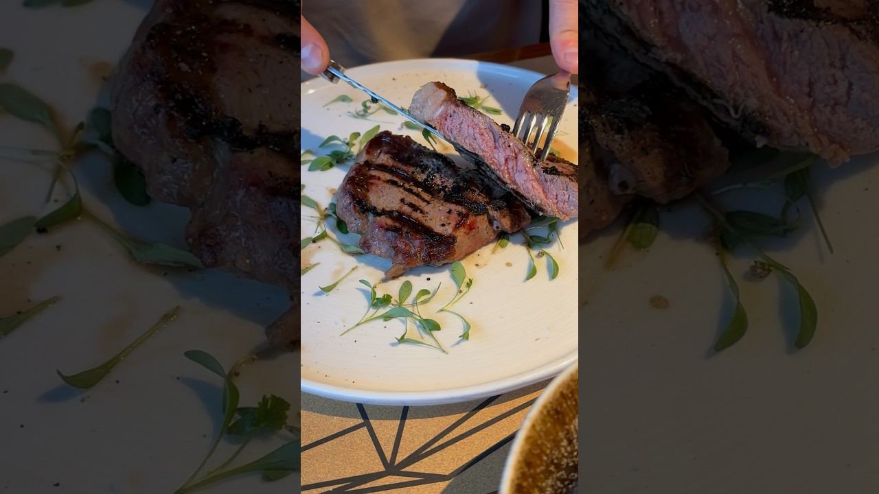 Juicy Steak/ Сочный стейк #еда #стейк #steak