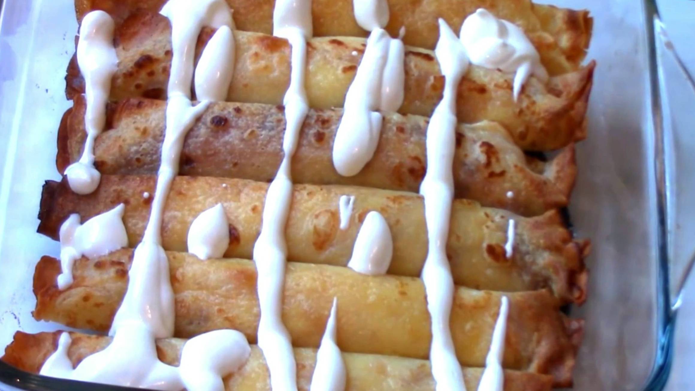 Блинчики с творогом, нежные и очень сочные налистники с творогом смотреть онлайн