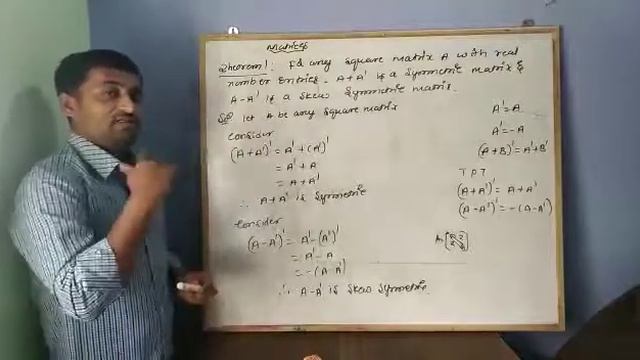 Mathematics chapter 3: matrices class 6// By Mr Ravi A R смотреть онлайн