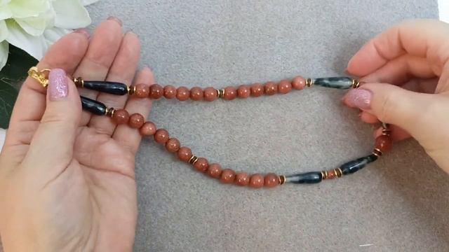 Как вам такое СОЧЕТАНИЕ? Соединила #агат и #авантюриновое_стекло! смотреть онлайн