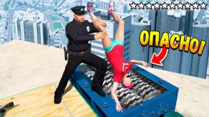 БЕЗУМНЫЕ ПОЛИЦЕЙСКИЕ БУДНИ В ГТА 5 ОНЛАЙН (GTA 5 ONLINE)