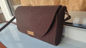 Клатч из хлопкового шнура