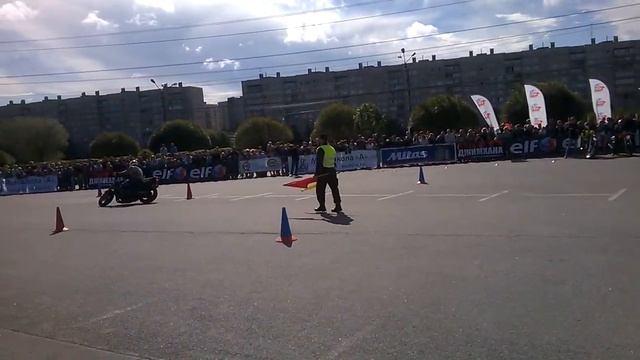 Участник № 14. Мото джимхана. 29.08.2015 Первенство С-Пб, 4 этап, Юнона смотреть онлайн
