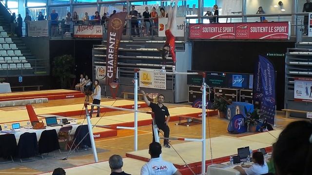 Romane Ponteprimo - finale barres 2015 смотреть онлайн