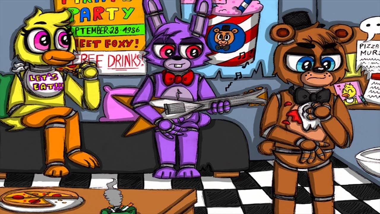 ВЫШЕЛ ИЗ СТРОЯ №1 ☘ FNAF КОМИКС ☘ ( Out Of Order ) #380 смотреть онлайн