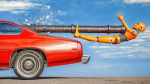 ЭпиЧЕСКИЕ аварии с машинами и предметами  [BeamNG.Drive]