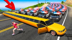 НЕ ПРОЕДУТ! ПОЛИЦЕЙСКАЯ ПОГОНЯ В ГТА 5 ОНЛАЙН! ТРОЛЛИНГ КОПОВ (GTA 5 ONLINE)