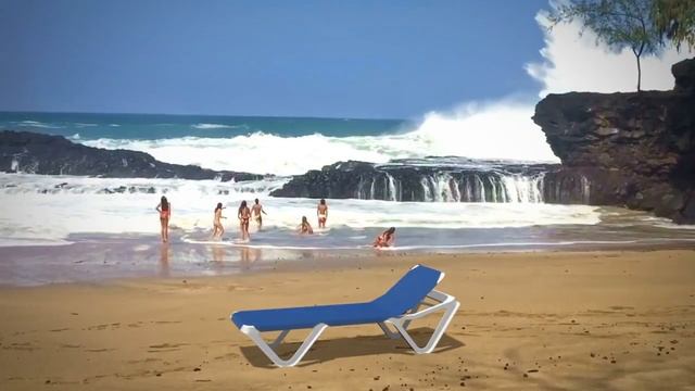 Современные шезлонги Balliu для пляжа, дачи и бассейна смотреть онлайн