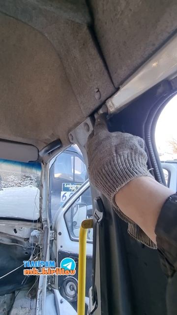 КУДА УСТАНОВИТЬ ПОЛКУ В ГАЗЕЛЬ #кириллов #automobile #газель #ремонт #авторазбор #automechanic смотреть онлайн