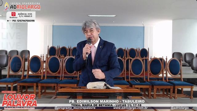 MARIA DE BETÂNIA | Pb. Edmilson Marinho (PARTE 7) - lucas 11: 17-18 смотреть онлайн