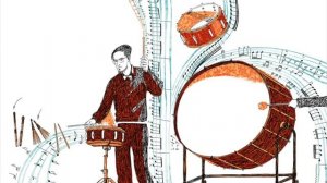 Нарисованный оркестр. Барабаны. Ролик 16