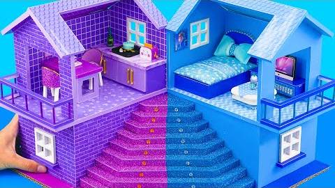 Делаем замок для кукол в стиле Холодное сердце своими руками смотреть онлайн