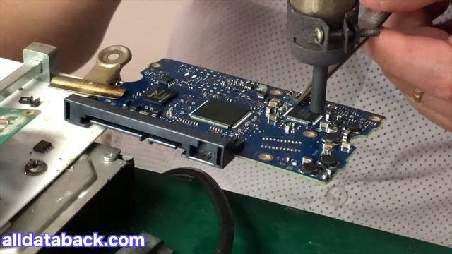 Toshiba 3TB HDD repair PCB for data recovery смотреть онлайн