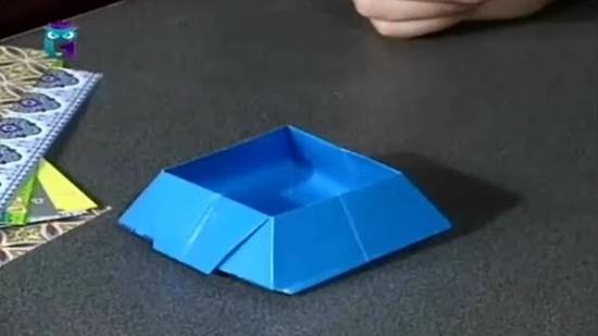 Оригами # 11. Застолье в стиле оригами. Мастер класс