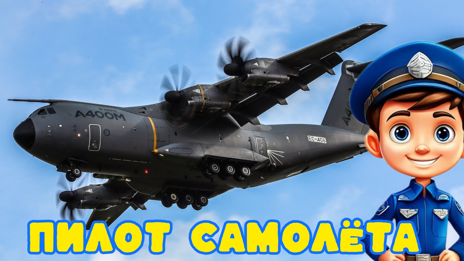 Песенка про ПИЛОТА для детей | Песенка про машинки | Мультики про машинки смотреть онлайн