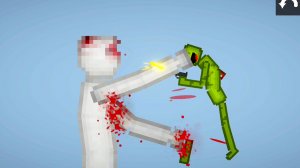 Сражение зеленых против белых