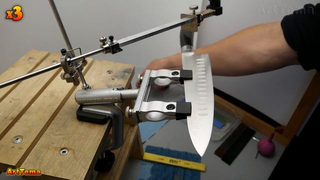 How To Sharpen A Knife On A Sharpener Ruixin Pro RX 009 From AliExpress / Amazon