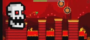 Играю в геометри даш