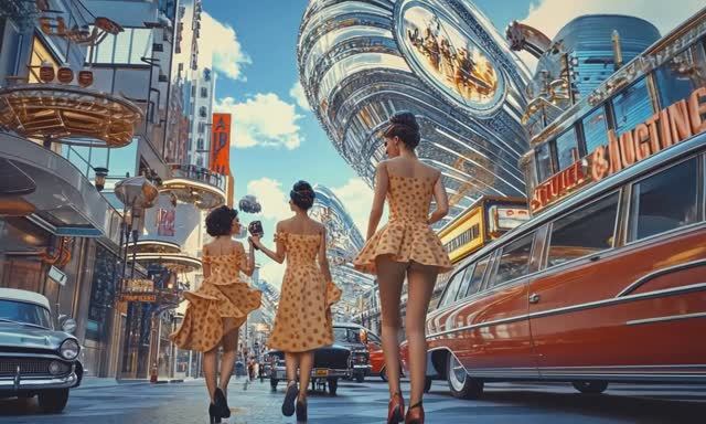 Retro Future World - 1950s Sci-Fi - 1950's Super Panavision 70 EP01 #retrofuturism