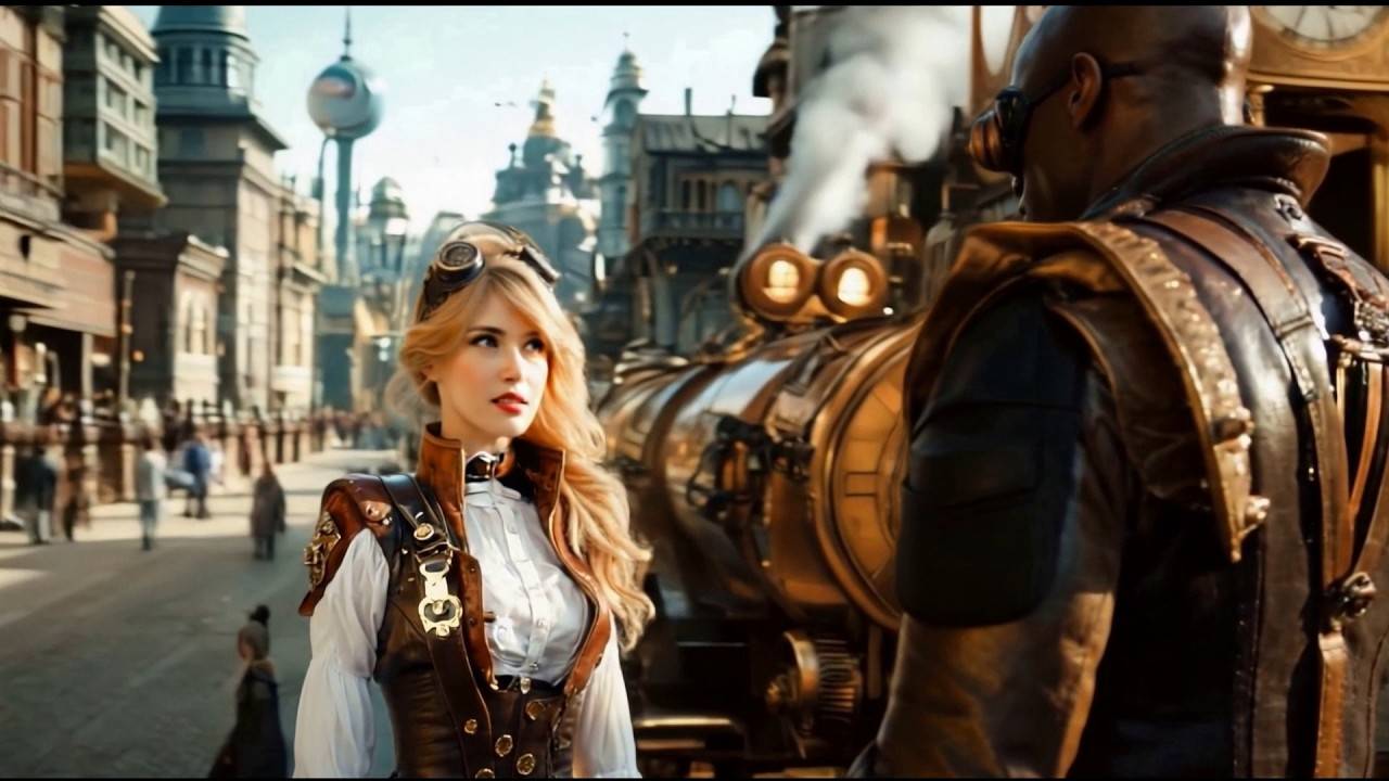 Путешествие в стиле стимпанк ： Город - короткометражный фильм в стиле стимпанк смотреть онлайн