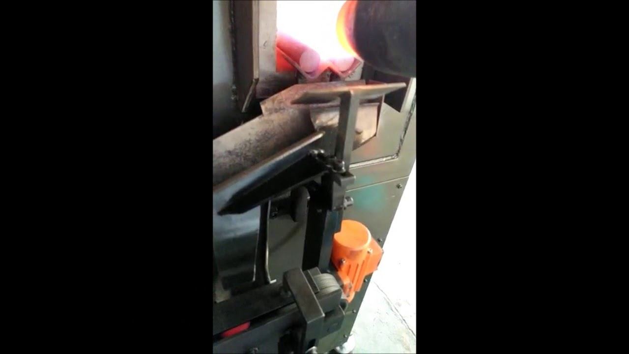 Automatic Vertical Hot Forging Machine for brass nut смотреть онлайн