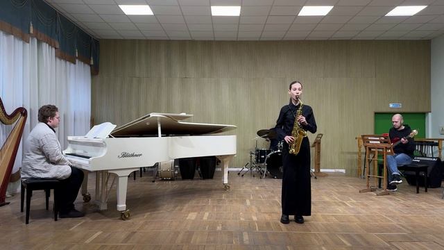 Анастасия Рева (альт-саксофон) - Charlie Parker 