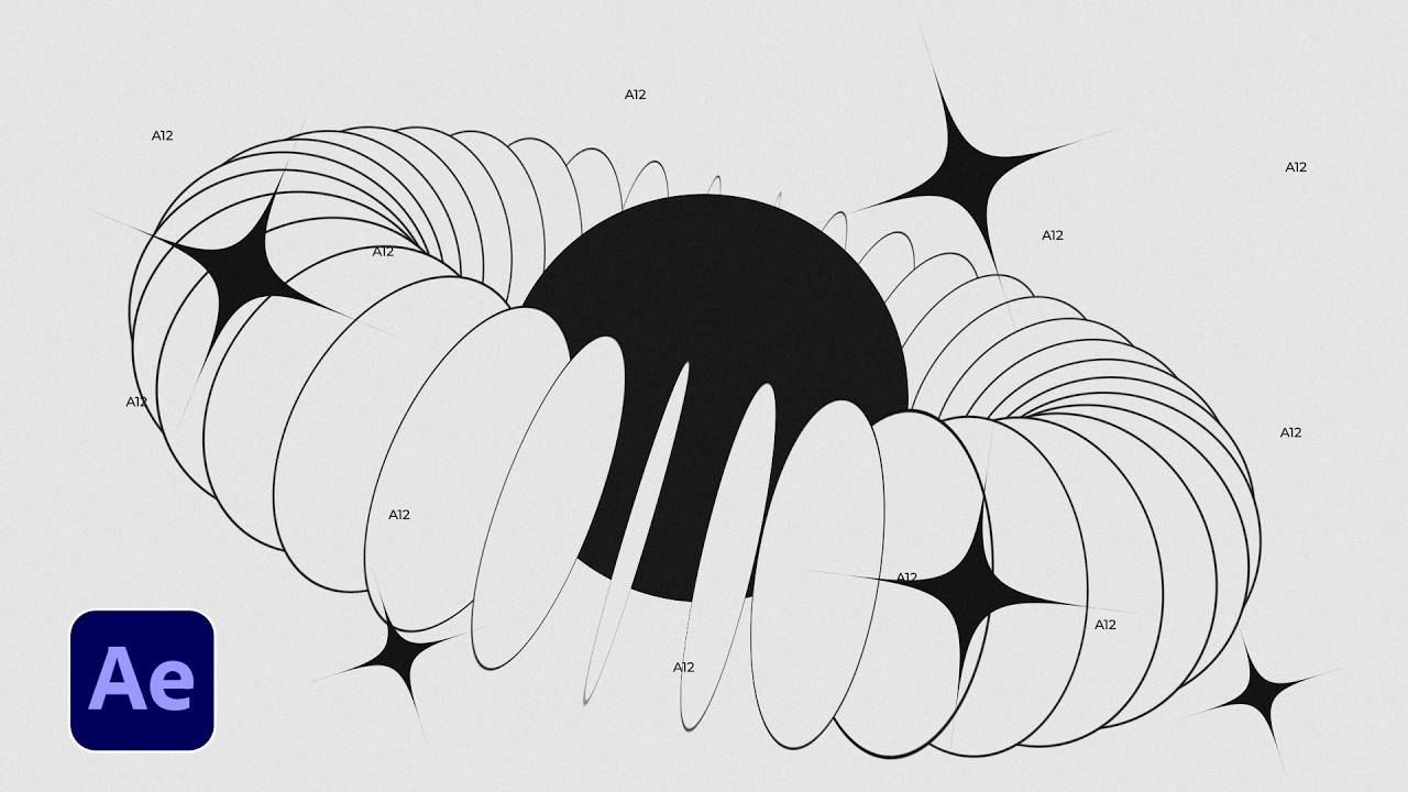 Создание минималистичной моушн-графики в After Effects смотреть онлайн