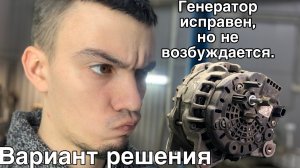 Генератор исправный, но не возбуждается, на примере Фольксваген Гольф 4