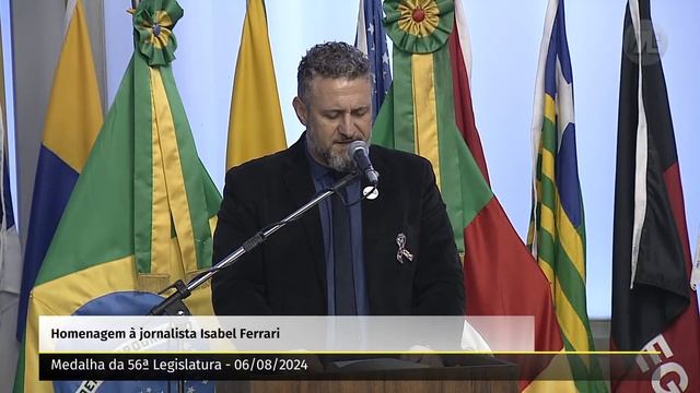 MEDALHA DA 56ª LEGISLATURA - ISABEL FERRARI смотреть онлайн