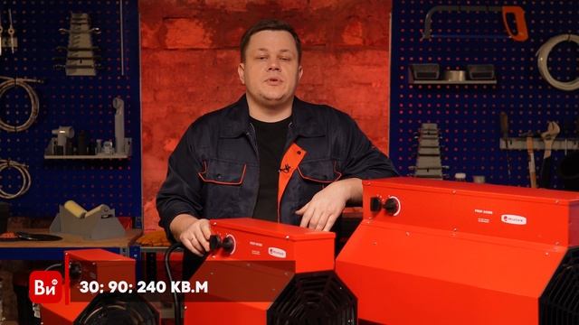 Электротепловентилятор Hintek серия PROF смотреть онлайн