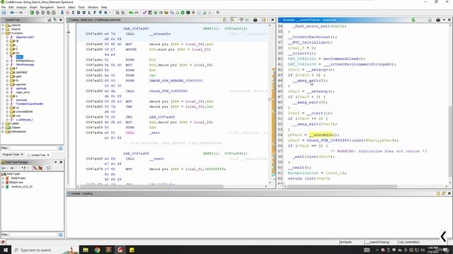 4 Malware Analysis and Reverse Engineer 6Finding Entry Points and Changing Undefined Function Names смотреть онлайн