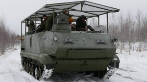 Ходовые испытания санитарной машины на базе шасси 502ТБ, Музей отечественной военной истории