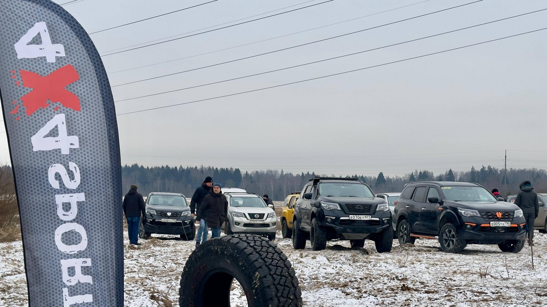 Ровно год в России Oting Paladin /nissan terra. Встреча клуба смотреть онлайн